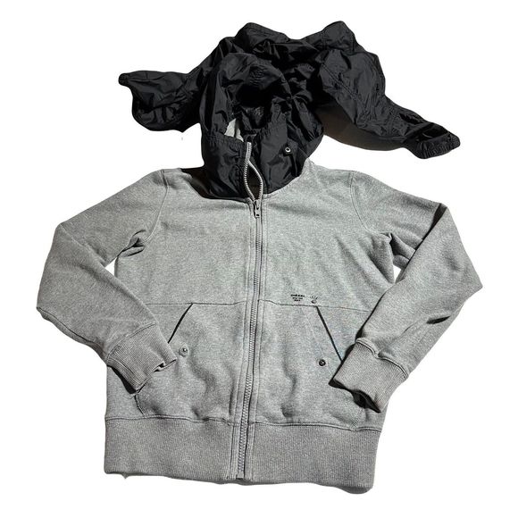 Diesel Women’s Hoodie Jacket Size L Large Packable Shell Windbreaker Full Zip - Picture 7 of 16